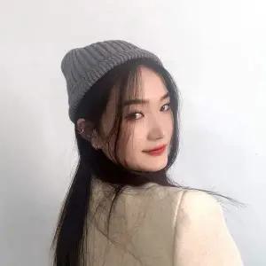 [셀러에이드]포엔 니트 숏비니 그레이 와치캡 비니모자 겨울모자