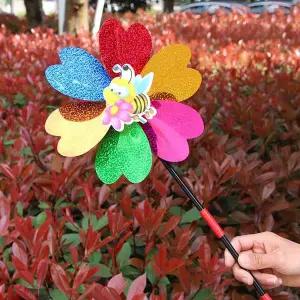 반짝반짝 허니 바람개비 파티 행사용 팔랑개비 바람개