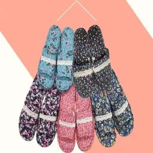 3중쿠션 DM889426 퀼트 천 면 푹신한 유치원 어린이집 실내화