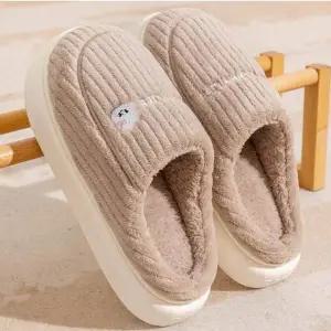 겨울철 IO866107 패션신발 러브리한 슬리퍼 퍼안감 라인 실내화