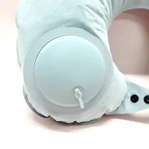 [콩심팥심]ToB 휴대용 비행기 기내용 에어펌프 목베개 유럽 여행용