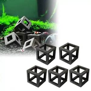 큐브 형태 애완동물 은신 공간 치어 하우스