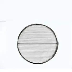 원형 불판 석쇠 그릴 바비큐 구이용 고기 구이판