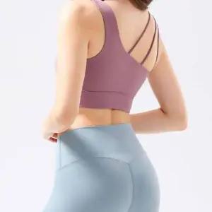 TBZ 트리플 탄탄한 데일리 스타일 여성 운동 요가 헬스 브라탑