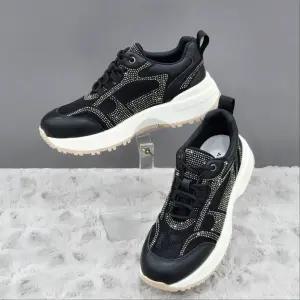 [탠디]블링 포인트 여성스니커즈 X2HF50SH60 BLACK 2SD JJ