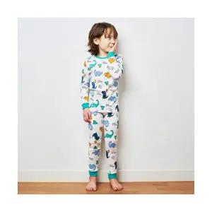 매장정품 PREMIERFAM 프리미에팜 남아 다이노 후라이스 내복 GR