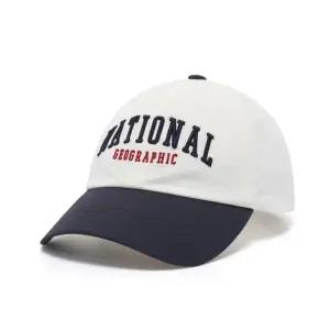 내셔널지오그래 NATIONAL GEOGRAPHIC KIDS K265KHA020 배색 빅로고 캡 NAVY 330575