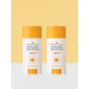 보타니컬테라피 베이비 워셔블 썬스틱 무기자차 18g 2개