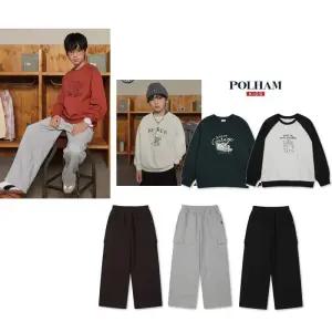 [백화점 홈쇼핑 정품] 폴햄 키즈 공용 라이트 플리스기모 맨투맨,팬츠 PKF4TR3013,PKF4PT3013