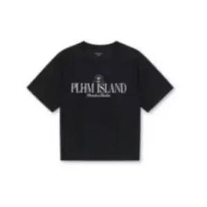 [백화점 홈쇼핑 정품] 폴햄 키즈 폴키베어 플레이티드 저지 그래픽 반팔티 PKF2TS2832