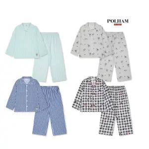 [백화점 홈쇼핑 정품] 폴햄 키즈 공용) 디즈니 레이온 긴팔 파자마 세트PKG5UI3210