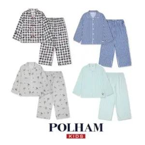 [백화점 홈쇼핑 정품] 폴햄 키즈 26년 신상 공용 긴팔 파자마세트 PKG5UI3210
