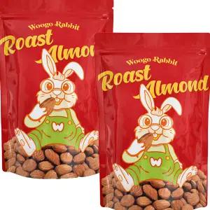 1+1 우고래빗 25년 갓구운아몬드 1kg (500g+500g)