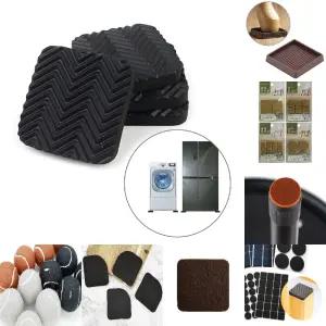 충격 흡수 진동 소음 방지 방진 고무 진동 패드/가구/다리/받침/층간/의자/소리/끌림/스크래치/긁힘/미끄럼