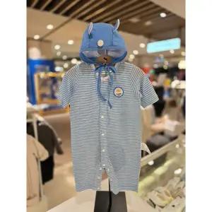 블루독베이비 26SS블루도기와펜세트우주복4617004115신생아 백일 돌 모자세트 선물 조카 유아 아가 146170