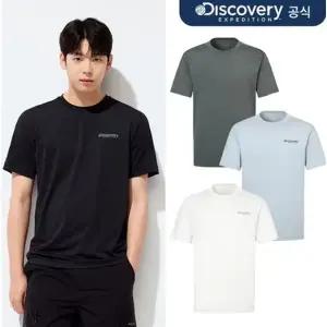 매장정품 DISCOVERY 디스커버리 [25SS] DMRS6A053 남성 절개 기능성 반팔티셔츠 냉감 쿨링 티셔츠 1175786