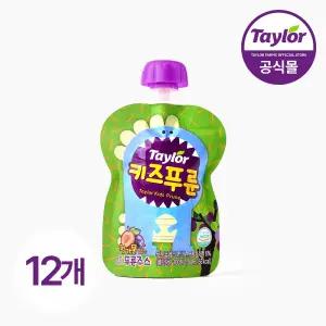 테일러 키즈 푸룬 아기 유아 어린이 주스 푸룬맛 80ml 12개