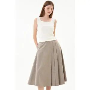 [LINE](신세계 사우스시티)[라인어디션] (N755) A라인 플레어 롱 스커트 (NWSKPK4200)