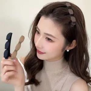 헤어스타일 집게핀 미니 헤어클립 올림머리 땋은머리 핀