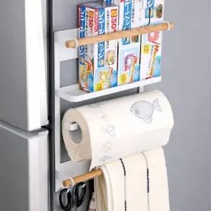 철제 키친타올 수납 걸이 키친타올홀더 키친타월걸이 키친타월홀더 부착식수건걸이