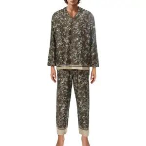 바바라슈즈 언더웨어 실켓 면 남성 프린트 파자마 홈웨어 AMP4587B