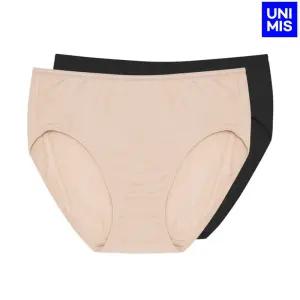 유니미스 여성 국산 삼각 팬티 텐셀 편안한 무봉제 속옷