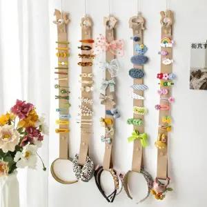 [콩심팥심]우드 헤어핀 정리대 머리끈 홀더 아이방 장식용 꽂이
