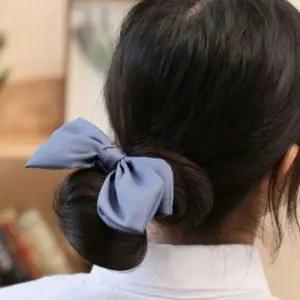 [콩심팥심]로맨틱 실크 리본 헤어 스크런치 곱창 머리끈