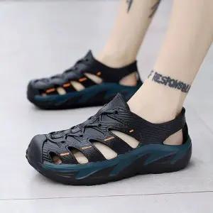 남성 TZR836D3 아쿠아슈즈 쿠션감 샌들 2컬러 여름 워터 방수 EVA 신발