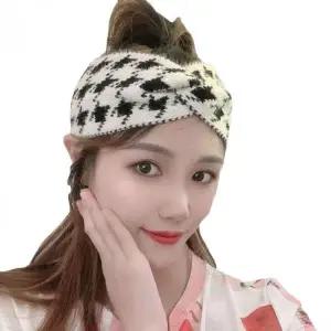 트위스트 니트 헤어밴드 여자용 데일리 머리띠 반다나