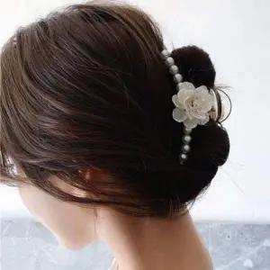 [셀러에이드]긴 머리용 고급 헤어 집게핀 반묶음 스타일링 올림머리 핀