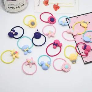 [골드스마일]헤어끈 머리밴드 방울 고무줄 머리띠