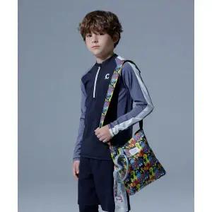 커버낫 KIDS [세서미스트리트x커버낫 키즈] 리버서블 크로스백 블랙 CK2505CB07BK