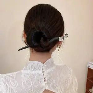 벚꽃 머리장식 중전 비녀 뒤꽂이 올림머리 한복 헤어핀 쪽머리 비녀