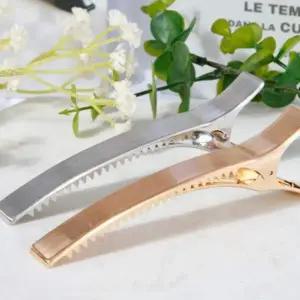 무광 반묶음 올림머리 헤어 집게핀 헤어 클립 머리핀