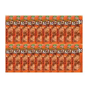 [롯데웰푸드]의성마늘 직꾸닭 리얼간장 100g x20개