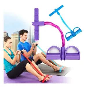 모나코올리브 체험 근력강화 4줄 튜빙밴드 근력운동 헬스벤드