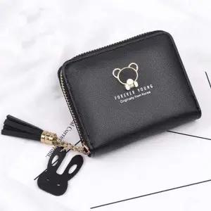 [골드스마일]곰 모양 장식 동전 수납 명함 지갑 카드 케이스