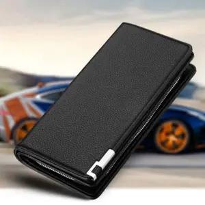 [골드스마일]손목 스트랩 지퍼 남성용 장지갑 멀티 파우치 케이스