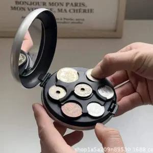 엔화 동전 수납 지갑 케이스 동전 보관함 동전파우치