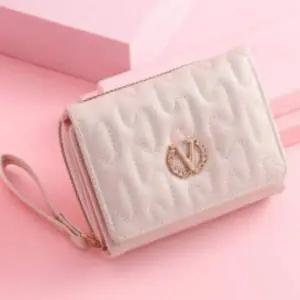 여성용 일상용 버클 디자인 카드 수납 미니 반지갑 카드포켓