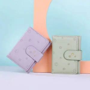 발바닥 패턴 여성 미니 지갑 학생용 선물 반지갑