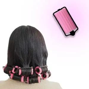 웨이브형 볼륨스펀지 헤어구르뽕 셀프머리롤 8P 웨이브머리롤