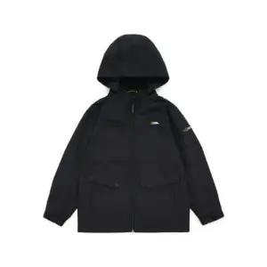 내셔널지오그래픽NATIONALGEOGRAPHICkids K223UJP930 타슬란 배색 바람막이 점퍼 CARBON BLACK 20251016