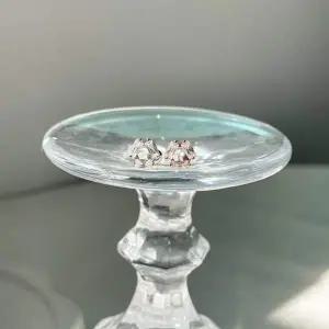 [골드스마일]큐빅 스톤 라블렛 바 16g 8mm 316L 스테인리스 스틸 귀걸이 핀