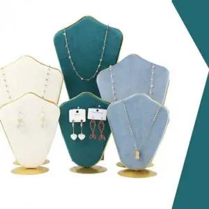 [골드스마일]목걸이 거치대 진열 받침대 악세서리 정리 트레이 소형 목상 마네킹