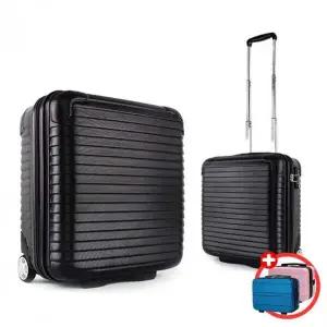 [셀러에이드]기내용 18인치 여행용 하드 캐리어 블랙 여행가방