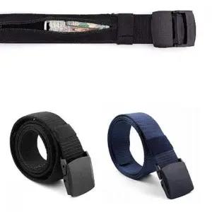 [셀러에이드]여행용 허리벨트 카드 지갑 휴대용 안전 수납 케이스