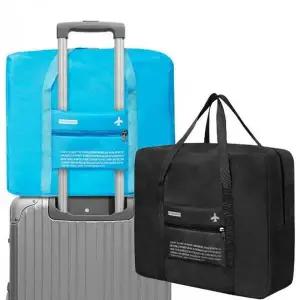 [골드스마일]여행용 캐리어 연결 보조 수납 가방 보스턴 스타일 여행 짐 가방