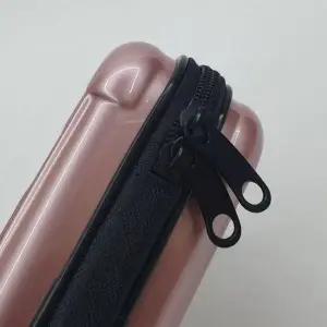 [골드스마일]여행용 미니 하드케이스 파우치 골드 모양 캐리어 가방